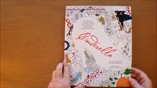 Cinderella by Fabiana Attanasio Colouring Book Flip through [upl. by Lowell]