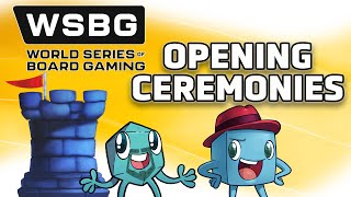 World Series of Board Gaming 2024 Opening Ceremonies [upl. by Uy]