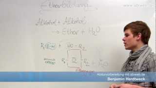 Etherbildung  Abitur Chemie [upl. by Esidarap]