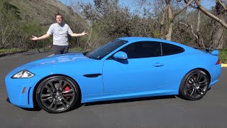 The Jaguar XKRS Is a Ridiculous Jaguar Muscle Car [upl. by Afas]