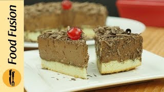 Chocolate Mousse Cake Recipe By Food Fusion [upl. by Ecneralc733]