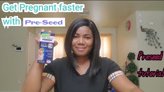 Pre Seed How To Use  PreSeed Personal Lubricant Fertility Friendly Review [upl. by Aihsitan]