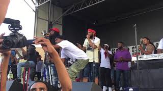 GoldLink and New Impressionz Performing quotCrewquot Live  the WKYS Block Party  Kentland MD [upl. by Reidid]