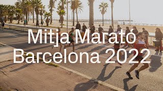 Mitja Marató de Barcelona 2022  betevé [upl. by Milone267]