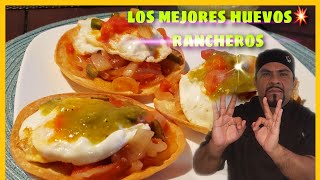 🔴 Como hacer Huevos Rancheros 🍳 Receta fácil💥 [upl. by Dominique]