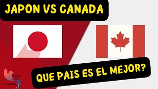 Diferencia entre Canada y Japon [upl. by Aehsrop669]