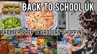 Back to School Meal PrepGrocery Shopping for Back to SchoolBack to School Uk 2024Meal Planing [upl. by Eelarbed]