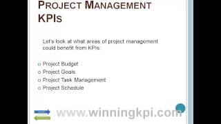 Project Management KPIs Examples [upl. by Belier562]