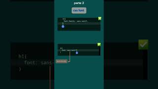 Learn css font property css shorts font cssfont property [upl. by Ahsyekat]