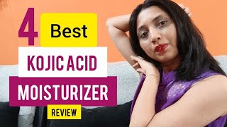 4 Best Kojic Acid Moisturizer to Reduce Dark Spots Hyperpigmentation amp To Evenout Skin Tone [upl. by Buehler]