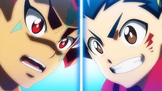 Valt Vs Rashad Full Battle Beyblade Burst DB Episode 16 [upl. by Mairym]