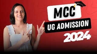 MCC UG Admissions Open Now How to Apply for UG Programs at Madras Christian College MCC 2024 [upl. by Liebowitz547]