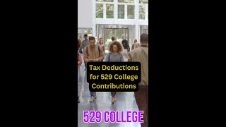 Tax Deductions for 529 College Contributions [upl. by Pelagia907]