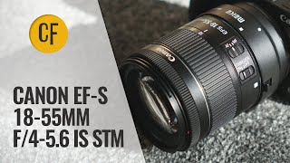 Canon 1855mm f456 IS STM lens review and comparison  the newest kit lens [upl. by Malet]