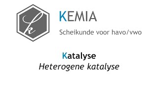 Katalyse Heterogene katalyse [upl. by Lrad388]