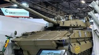 Sabrah Light Tank for Philippine Army presented at the ongoing Defense Exhibition [upl. by Akins]