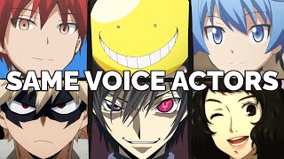 Assassination Classroom All Characters Japanese Dub Voice Actors Seiyuu Same Anime Characters [upl. by Beatriz]