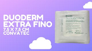 Hidrocoloide Duoderm Extra Fino 75X75 Cm Convatec [upl. by Sinylg9]