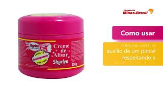 Alisante Shyrlen 250g  Drogaria Minas Brasil [upl. by Halian]