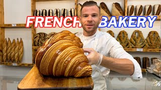 Lart de la viennoiserie〈 Mickael Martinez 〉Recette de CROISSANT français frenchbakery [upl. by Kelila52]