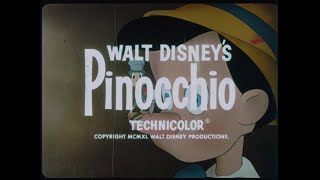 Pinocchio  1971 Reissue Trailer 35mm 4K [upl. by Yeldoow]