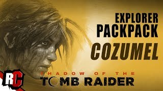 Shadow of the Tomb Raider  Explorer Backpack Location in Cozumel How to Reveal all Collectibles [upl. by Torre]