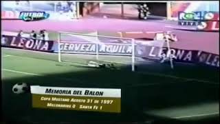 MILLONARIOS 0 vs INDEPENDIENTE SANTA FE 2  Copa Mustang 1997 II [upl. by Talya]