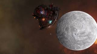 Eve online Metanox moon drill goes kaboom beautiful imagery with closeup shots [upl. by Mutua]