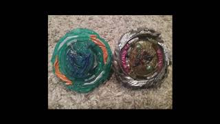 Beyblade Burst Battle Zeal Achilles A8 Vs Vanish Fafnir F7 [upl. by Atirac225]