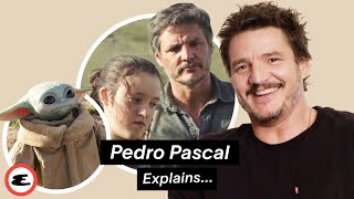 Pedro Pascal Talks The Last of Us and Stealing Baby Yoda  Explain This  Esquire [upl. by Yrgoerg415]