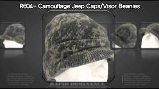 quotRapid Dominancequot R604 Camouflage Jeep CapsVisor Beanies [upl. by Hui]