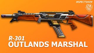 APEX LEGENDS R301 Outlands Marshal  Legendary Skin [upl. by Adiela]