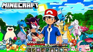 Best PIXELMON mod in MINECRAFT PE  Pokemon Mod In Minecraft PE 120 [upl. by Marti246]