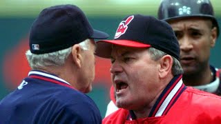 1998 ALDS Gm2 Mike Hargrove ejected after three pitches [upl. by Thacher]