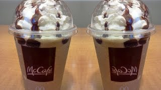 How to Make A McDonalds Mocha Frappé At Home ❤️ [upl. by Nylssej]