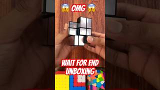 Mirror cube unboxing viral shorts viralshorts trending trendingshorts rubikscube cubeytshort [upl. by Genie]