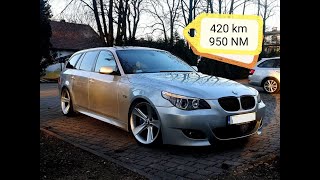 Bmw e61 535d 04r  420HP950nm  stage 3  walkaround [upl. by Nangatrad401]