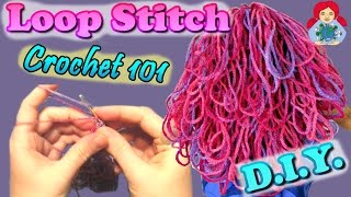 DIY  How to make a LOOP STITCH • Sami Doll Tutorials [upl. by Gardner]