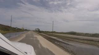 North Topsail Beach Video Footage Post Hurricane Florence Driving [upl. by Sawyere221]