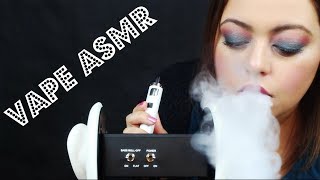 ASMR  CLOUD THERAPY Vaping into Your Ears 3Dio Whispers [upl. by Costanzia864]