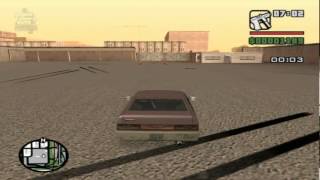 GTA San Andreas  Escuela de Autos  Prueba 2 El 180  HQ [upl. by Ennywg]