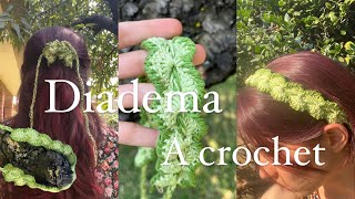 Diadema a crochet 🧶  Tutorial principiantes [upl. by Mathi793]