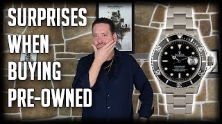 Two Surprises After Purchasing A PreOwned Rolex Submariner Date [upl. by Freed418]