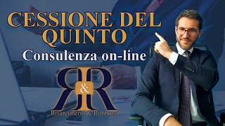 RIMBORSO CESSIONE DEL QUINTO  come avviene la consulenza on line [upl. by Nallaf499]