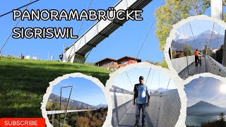 Panoramabrücke Sigriswil  180m and 340m long  Switzerland  youtube foryou travel switzerland [upl. by Ancell783]