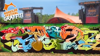 ROSKILDE FESTIVAL GRAFFITI 2023 [upl. by Esikram]