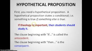 Hypothetical Syllogism [upl. by Kirsch]