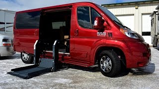 Best Wheelchair Van Ever  RAM ProMaster Mobility Conversion Van  Paul Sherry Conversion Vans [upl. by Rama]