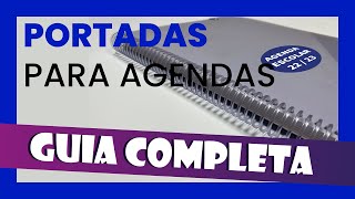 📒 Tipos de PORTADAS para la AGENDA escolar y personal COMO HACER una AGENDA con la TAPA adecuada¡ [upl. by Saval]