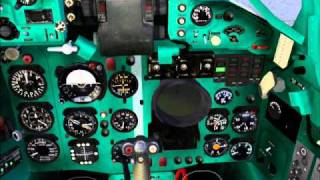 FSX MiG21 MF startup [upl. by Klimesh]